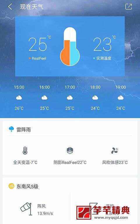 中国天气v8.4.4 for Android去广告清爽版