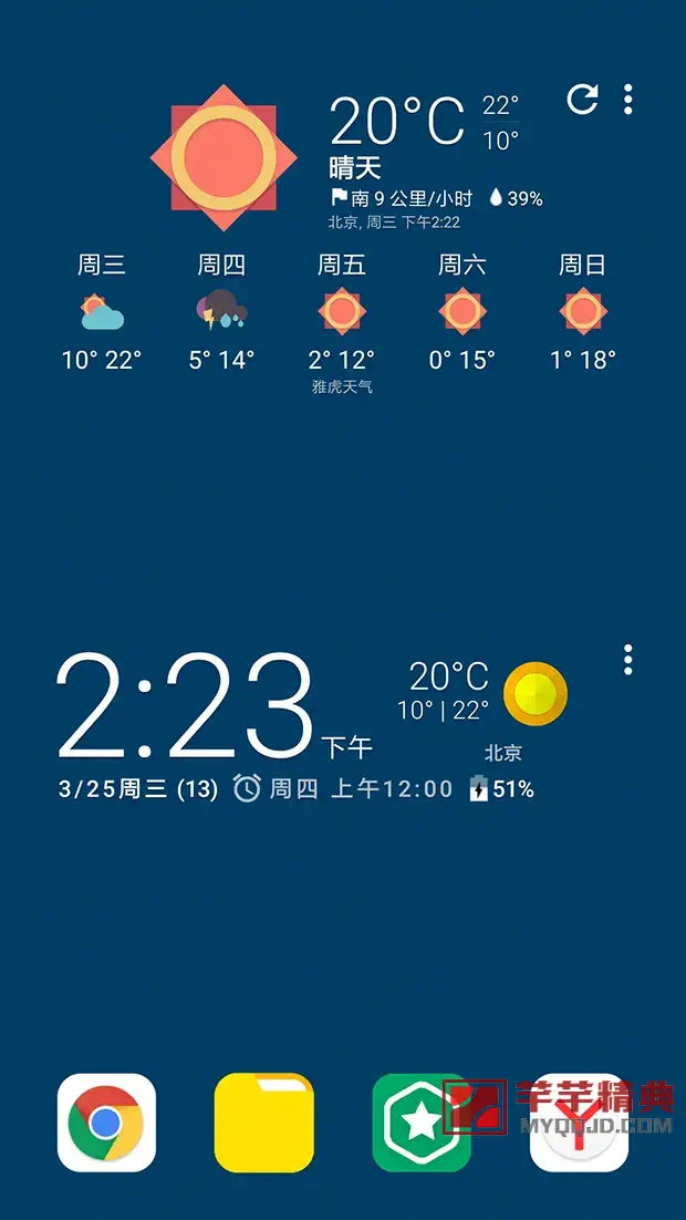 透明时钟天气插件Chronus: Information Widgets v24.0.2 for Android付费专业版