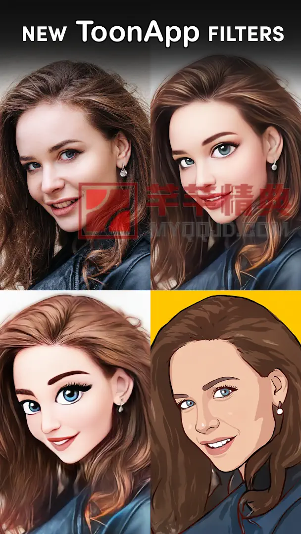 ToonApp v3.1.41解锁专业版-卡通照片编辑器,漫画效果和图片滤镜