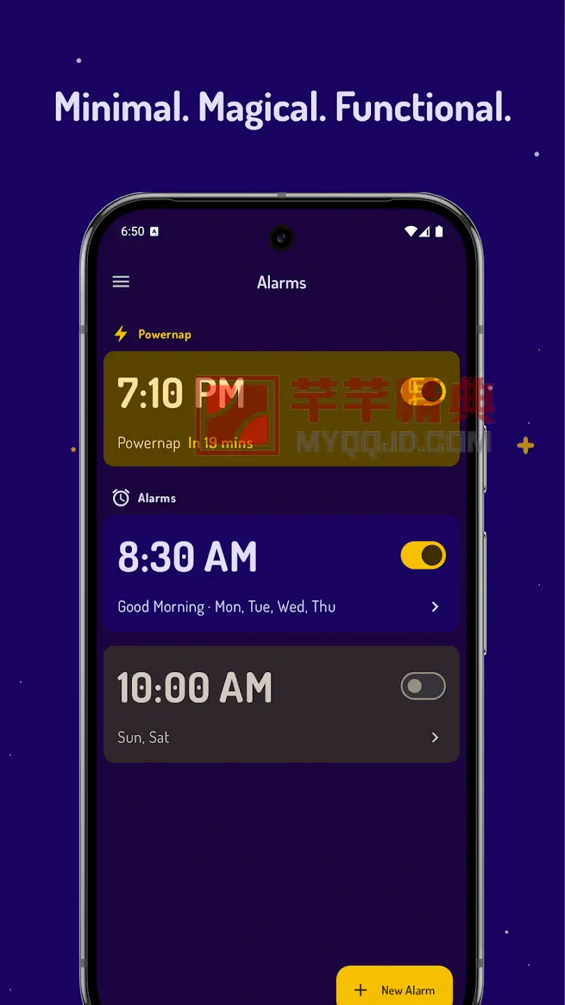 Wakey Alarm Clock v3.7 build 30736高级英文版-宇宙中最可爱、最具沉浸感的闹钟应用