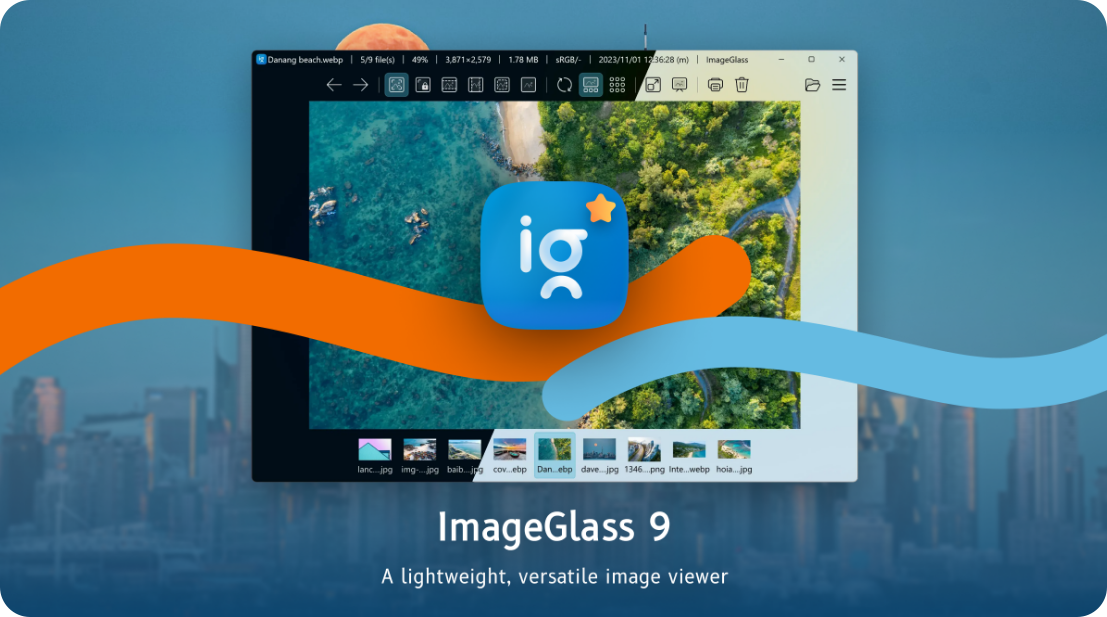 Windows 图片打开慢?ImageGlass 是一个更轻快的图片查看器选择