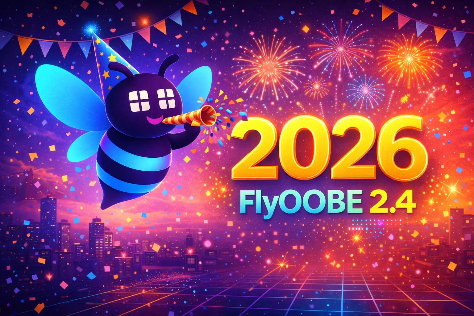 原 Flyby11 大升级:FlyOOBE 一次管好 Win11 安装、预装应用与隐私设置